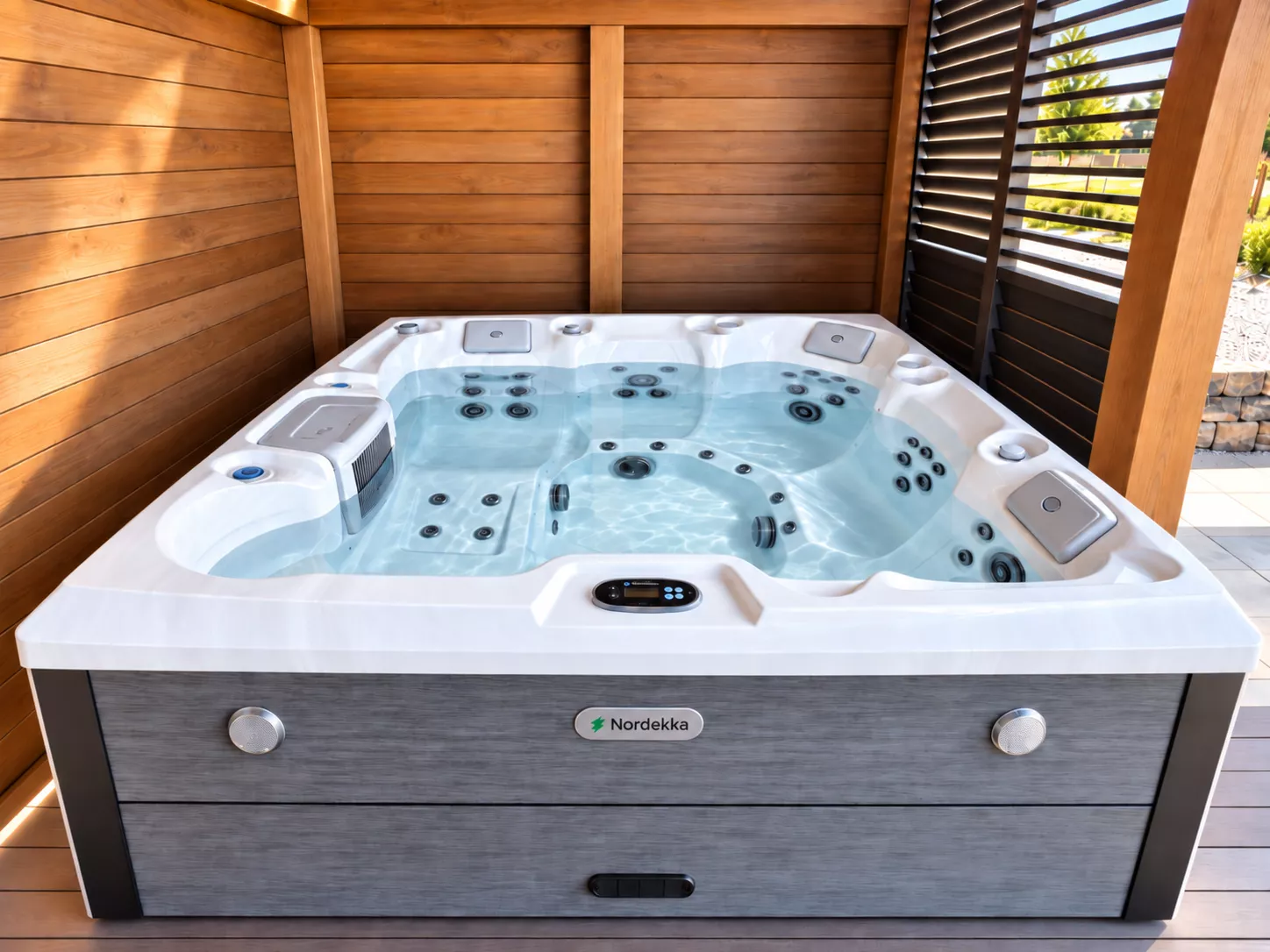 Jacuzzi ogrodowe Nordekka M-3550A 5 osobowe, 38 dysz, 2 leżanki - Image 6